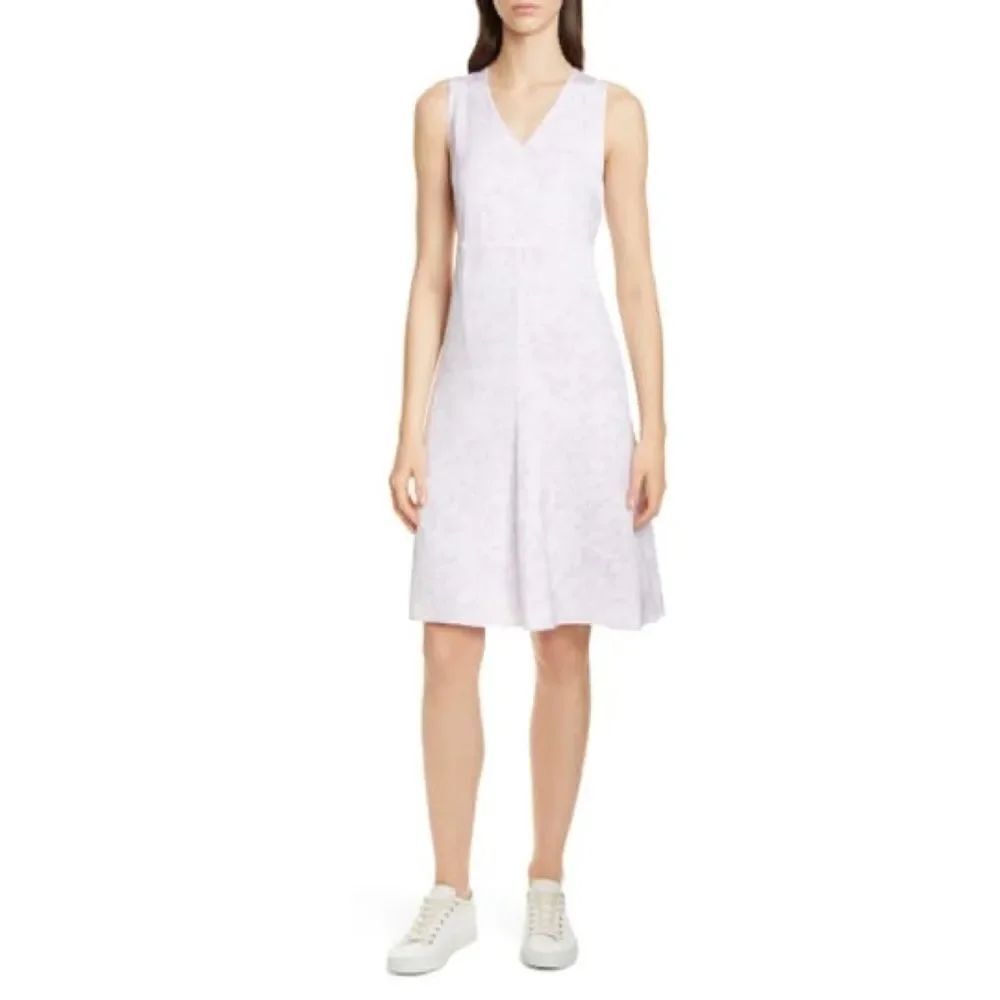 Nordstrom signature Floral silk A-Line Dress